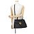 Borsa a mano Gucci GG Marmont in pelle nera - vista 5