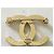 Spilla Chanel CC Strass Oro - vista 5