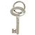 Portachiavi/Charm Louis Vuitton Argento