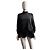 Comme Des Garcons Top Noir Kei Ninomiya negro de algodón y tul - vista 12