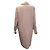 NUEVO ABRIGO LARGO MAX MARA ANDREA 101607996 S 36 CACHEMIRA ROSA VIEJO - vista 3