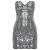 Dolce & Gabbana Paillettenkleid schulterfrei