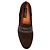 Mocassini Dolce & Gabbana in suede marrone - vista 4
