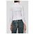 Camicia Balenciaga Bianca in Cotone Stile Corset - vista 2