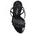Sandales à talons en cuir noir Dolce & Gabbana - vue 4