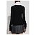Balenciaga Kaschmir Woll Cardigan Schwarz - Ansicht 2