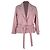 Giacca in tweed Chanel in cotone rosa