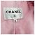 Giacca in tweed Chanel in cotone rosa - vista 7