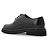 Scarpe Derby in pelle nera Dolce & Gabbana - vista 3