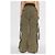 Dolce & Gabbana pantalones cargo verdes de algodón - vista 2