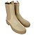 Stivaletti Chester Gianvito Rossi in camoscio beige - vista 5