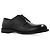 Scarpe Derby in pelle nera Dolce & Gabbana - vista 2