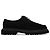 Scarpe derby in suede nero Dolce & Gabbana