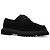 Scarpe derby in suede nero Dolce & Gabbana - vista 2