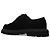 Scarpe derby in suede nero Dolce & Gabbana - vista 3