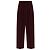 Chloé Pantalones Plisados Burdeos