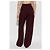 Chloé Pantalones Plisados Burdeos - vista 2