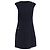 Mini Abito Sandro Nicole in Poliestere Blu Navy