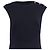 Mini Abito Sandro Nicole in Poliestere Blu Navy - vista 2