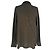 Blusa asimétrica con botones Altuzarra en acetato marrón