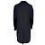 Abrigo de largo medio con botonadura sencilla Jil Sander en cashmere negro - vista 7