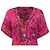 Autre Marque Mini vestido Tanya Taylor de estampado floral en seda rosa - vista 2