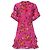 Autre Marque Mini vestido Tanya Taylor de estampado floral en seda rosa - vista 4