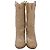 Michael Kors Western-Stiefeletten mit Absatz aus braunem Leder - Ansicht 2