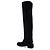 Botas altas de cuero negro Dolce & Gabbana - vista 3