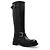 Botas altas de cuero negro Dolce & Gabbana - vista 2