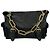 Borsa a tracolla Mulberry Brooke Chain in pelle nera