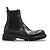 Dolce & Gabbana Chelsea Lederstiefeletten schwarz