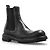Dolce & Gabbana Chelsea Lederstiefeletten schwarz - Ansicht 2