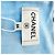 Chanel Tweed-Minirock aus hellblauer Wolle - Ansicht 6