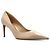 Décolleté con tacco a spillo Dolce & Gabbana in pelle marrone e beige - vista 2