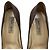 Décolleté a punta Jimmy Choo in pelle di struzzo marrone - vista 12