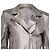 Iro Newhan Bikerjacke aus silbernem Lammleder - Ansicht 2