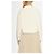 Moncler Sweatshirt mit Logo Stickerei Baumwolle Creme - Ansicht 2