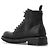 Dolce & Gabbana Black Leather Chunky Ankle Boots - view 3