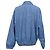 Chaqueta Blouson Miu Miu de chambray en algodón azul - vista 3