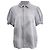 Blusa de algodón gris con botones y mangas abullonadas Ba&Sh