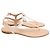 Sandali con cinturino a T Roger Vivier in pelle bianca