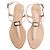 Sandali con cinturino a T Roger Vivier in pelle bianca - vista 5