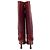 Botas altas Stuart Weitzman Parton efecto cocodrilo en cuero Burgundy - vista 4