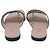 Sandali thong Gucci Interlocking G Cut-Out in pelle bianca - vista 5