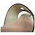 Sandali thong Gucci Interlocking G Cut-Out in pelle bianca - vista 8