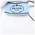 Prada Hoodie mit Logo-Print aus weißer Baumwolle - Ansicht 5