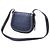 Borsa a tracolla Coach 1941 Saddle 23 in pelle blu navy - vista 2