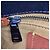 Borsa a tracolla Coach 1941 Saddle 23 in pelle blu navy - vista 6