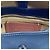 Borsa a tracolla Coach 1941 Saddle 23 in pelle blu navy - vista 8